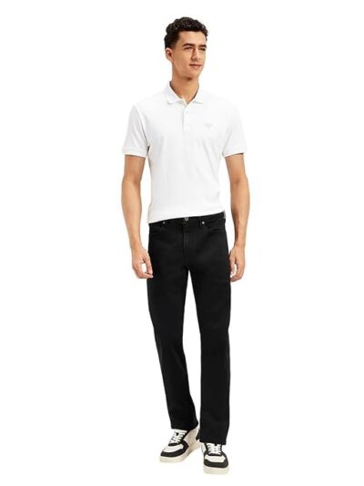 Levi's Men's 513 Slim Straight Fit Black Jeans