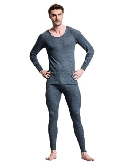Boldfit Thermal wear for Men Set Warm and Comfortable Thermals Set for Man Full Sleeves Body Warmer Combo for Men Natural Insulation Thermals Cozy Thermal Undershirt and Pant Combo for Mens